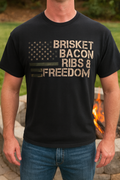 Brisket Bacon Ribs Freedom Shirt