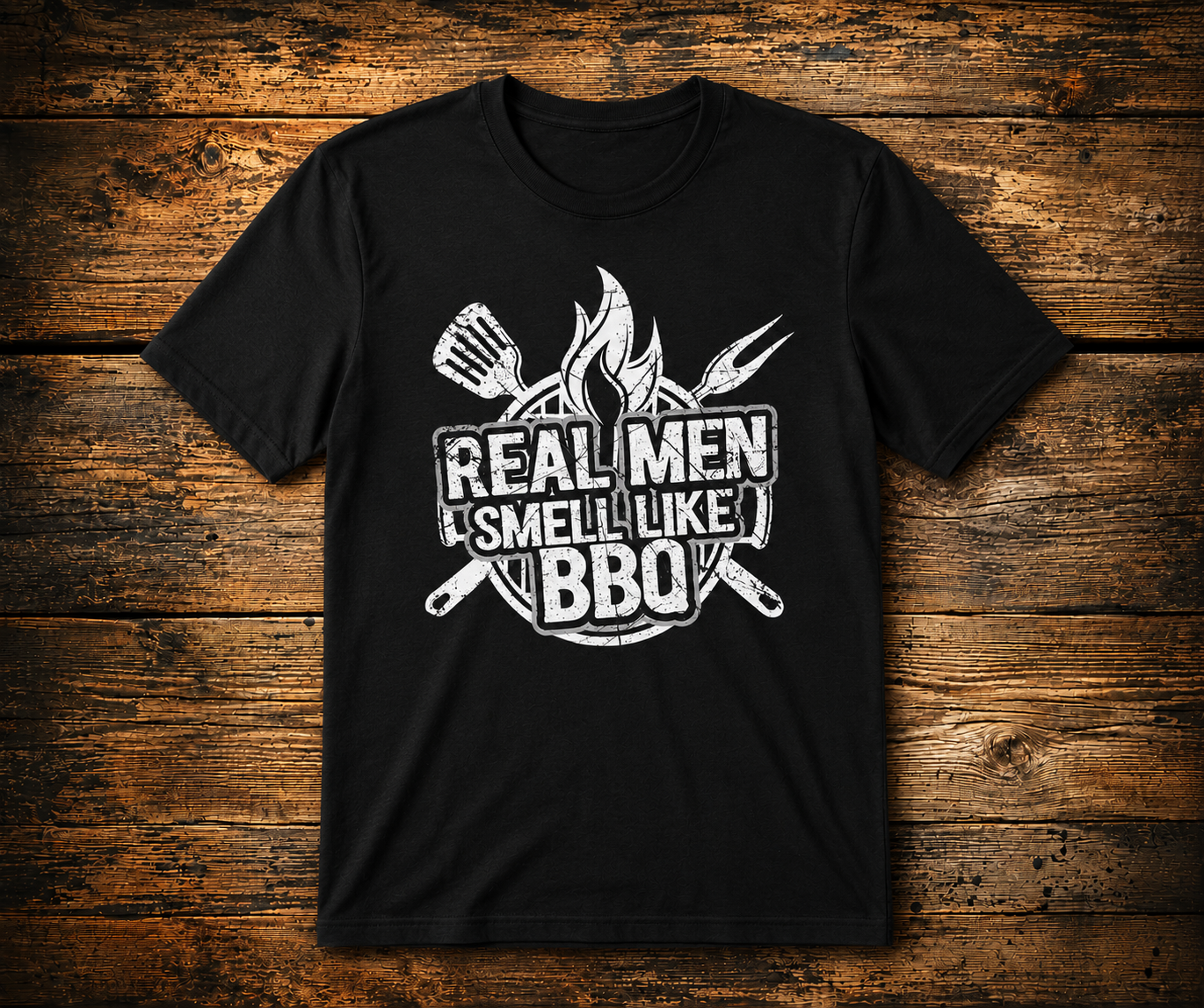 Real Men Smell Like BBQ